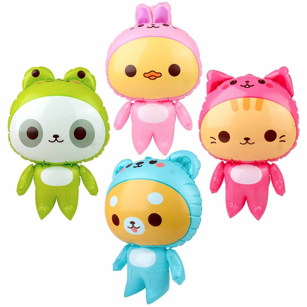 Inflate Kawaii Animal Assortment 24" (DZ)