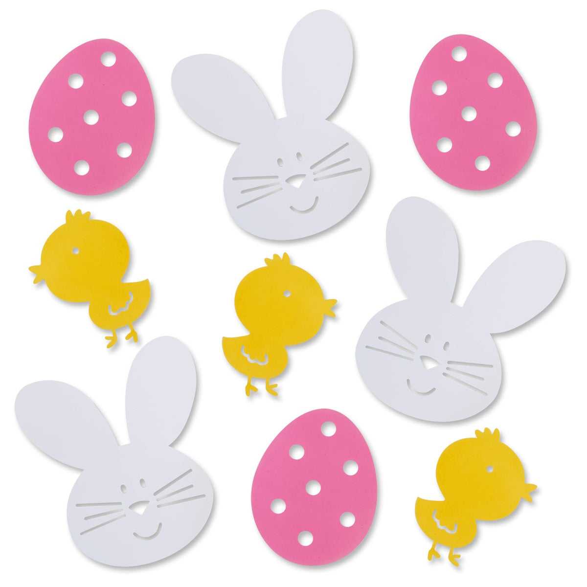 Mini Easter Shape Cutout Assortment (9 PACK)