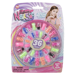 Fashion Adhesive Nail Set 36ct