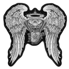 JUMBO BACK PATCH ENGINE WINGS (Sold by the piece)