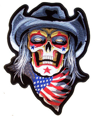 RODEO CLOWN COWBOY PATCH (Sold by the piece)