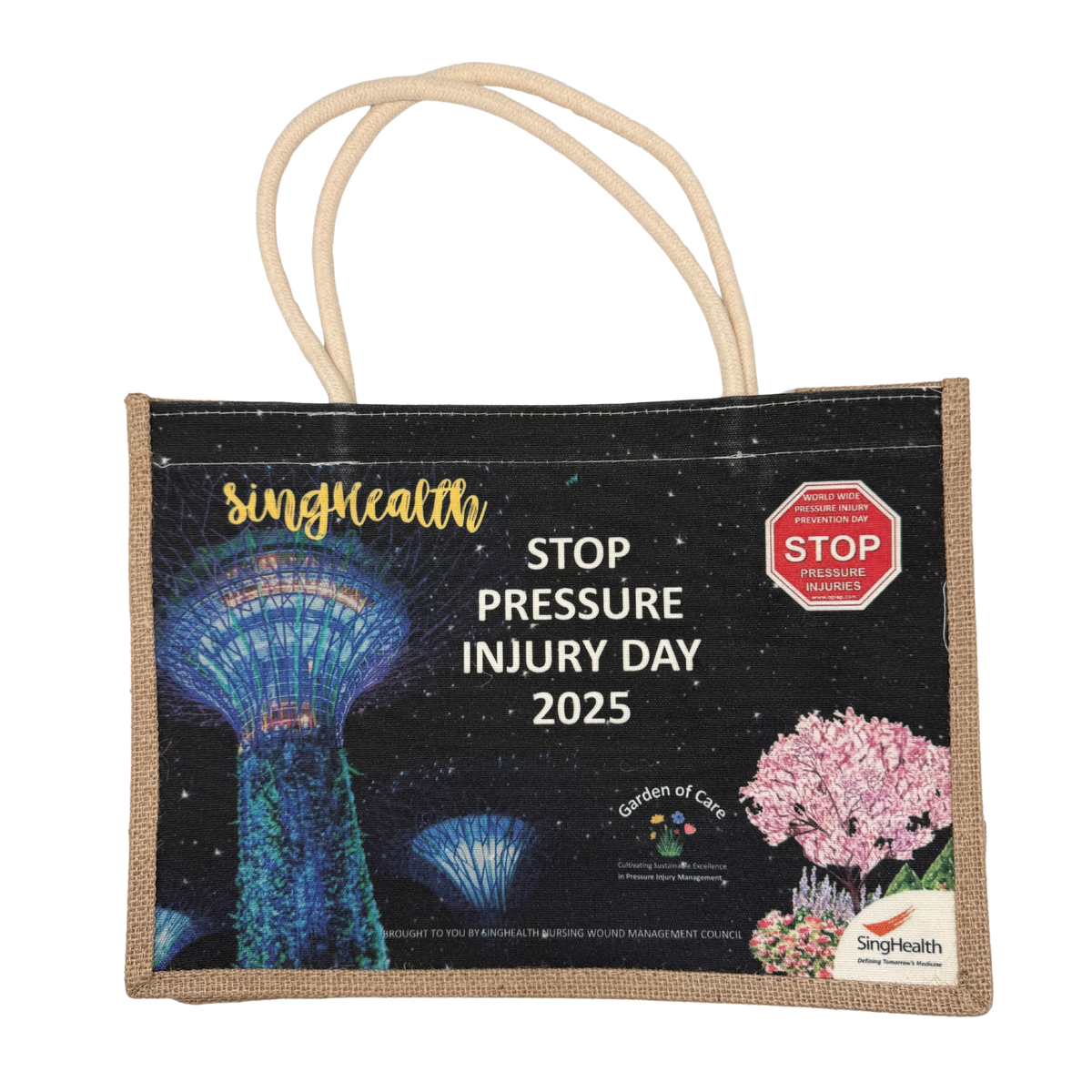 Customised Jute Tote Bag (Preorder)