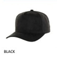 K804SDP KAMEL HIGH CROWN SLIGHT CURVE, 5 PANEL, SUEDE PERFORATED HATS