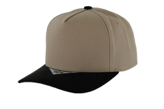Kamel 804 5 Panel Suede Visor HIGH CROWN SLIGHT CURVE