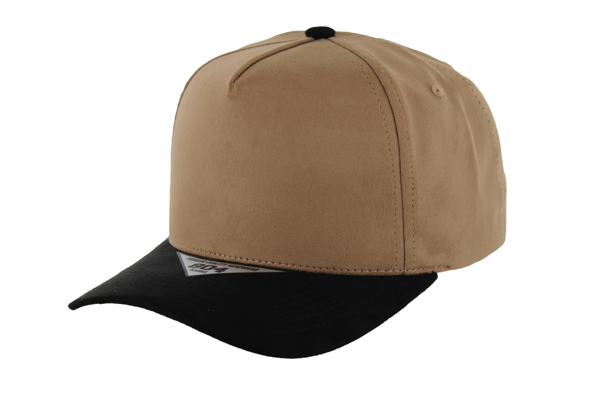 Kamel 804 5 Panel Suede HIGH CROWN SLIGHT CURVE SOLID