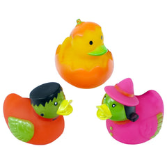 Halloween Rubber Duck Assorted 3.5" (EACH)