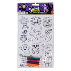 Halloween Stickers and Marker Kit (EACH)