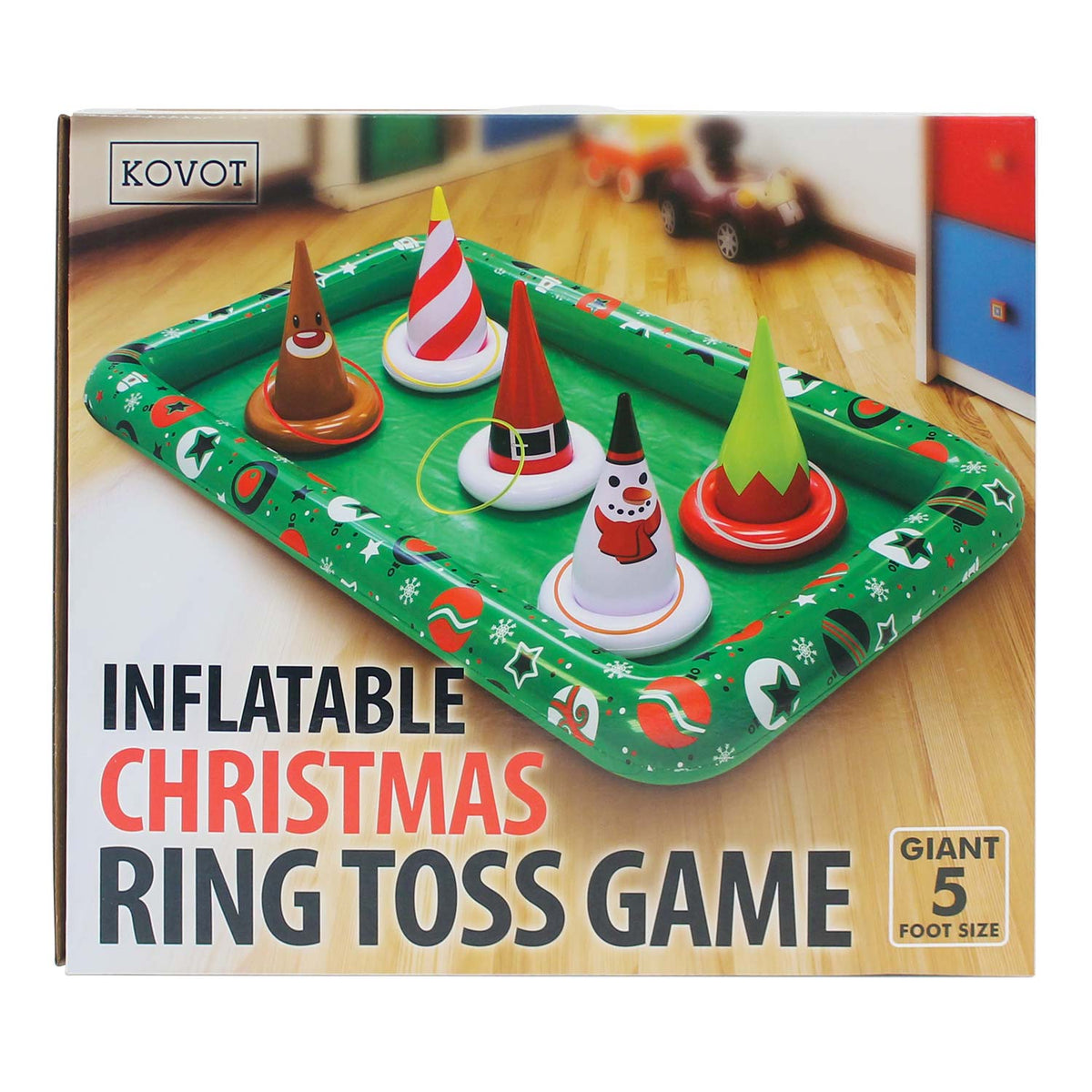 Inflatable Christmas Ring Toss Game 5' (EACH)