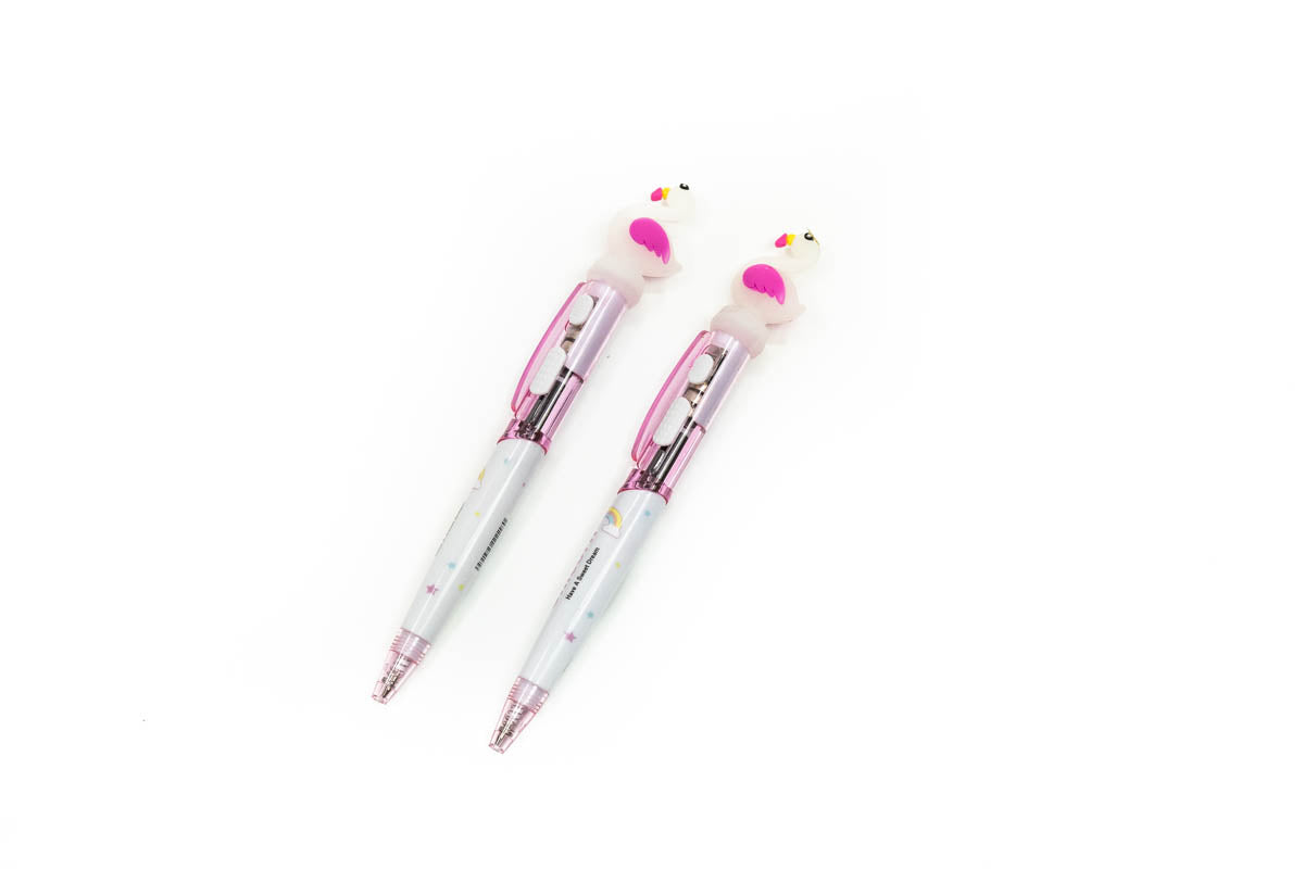 Flamingo Light Up Ballpoint Pen