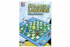 Snakes & Ladders Travel Board Game