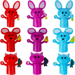 Vinyl Animal Finger Puppet Assortment 2" (DZ)
