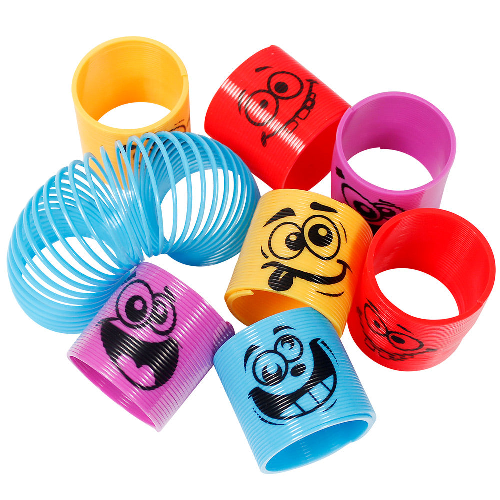 Mini Silly Face Spring Assortment 1-3/8" (50 PACK)