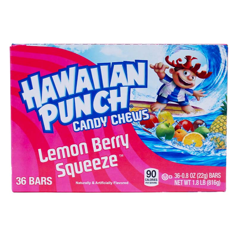 Hawaiian Punch?? Candy Chews - Lemon Berry Squeeze (BB February 2026) (36 PACK)