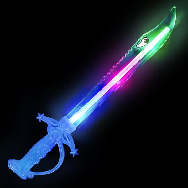 Light Up Shark Swords 15" (DZ)