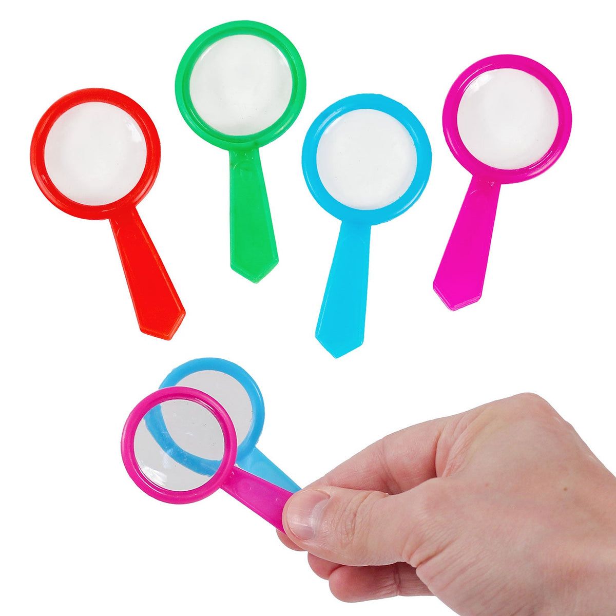 Mini Magnifying Glass Assortment 3" (144 PACK)