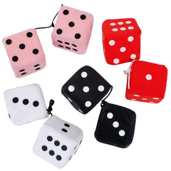 Plush Hanging Dice Assortment 3" (DZ)