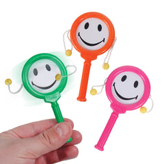 Smile Face Drum Assortment 4" (DZ)