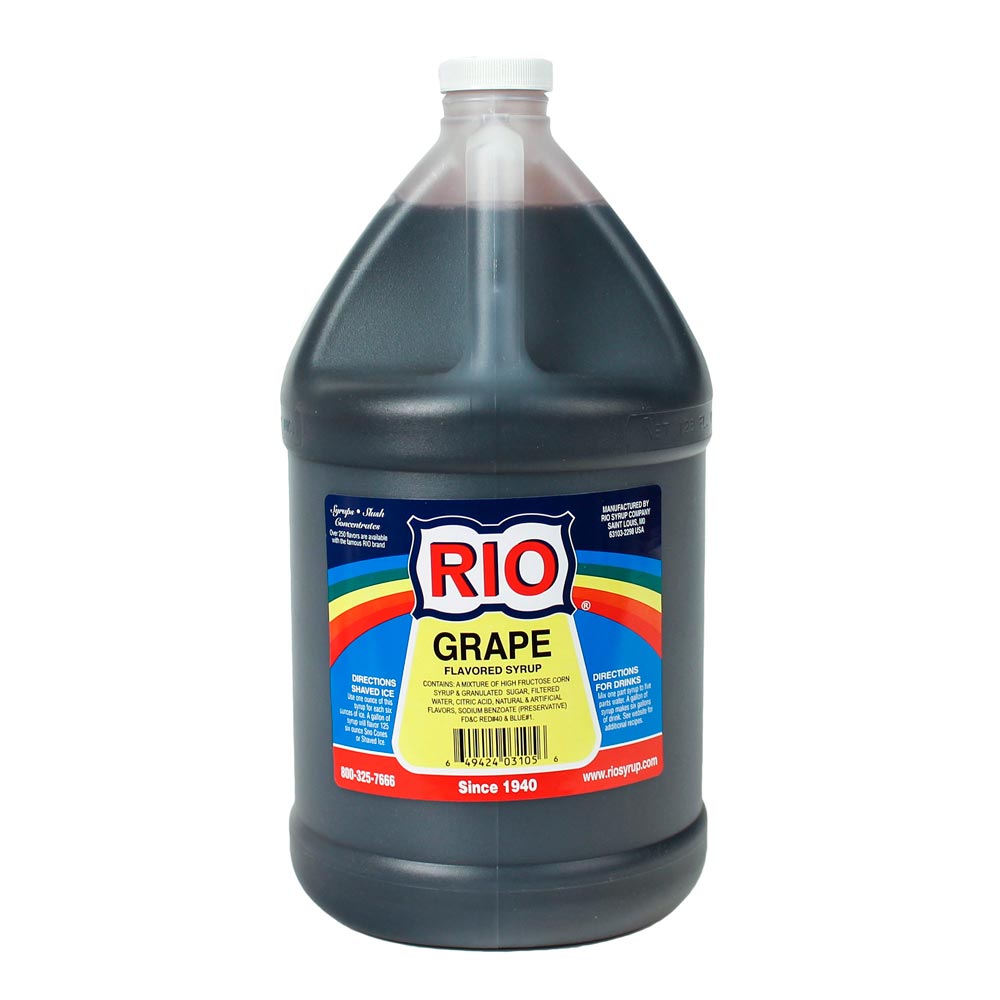 Grape Snow Cone Syrup - Gallon (EACH)