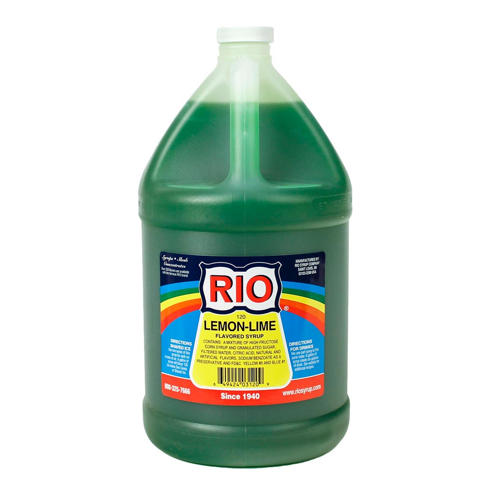 Lemon Lime Snow Cone Syrup - Gallon (EACH)