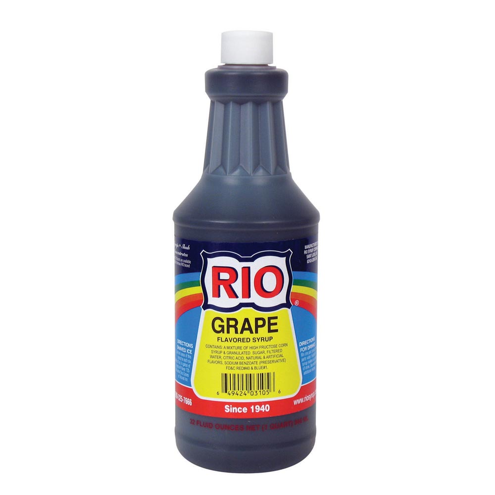 Grape Snow Cone Syrup - Quart (EACH)