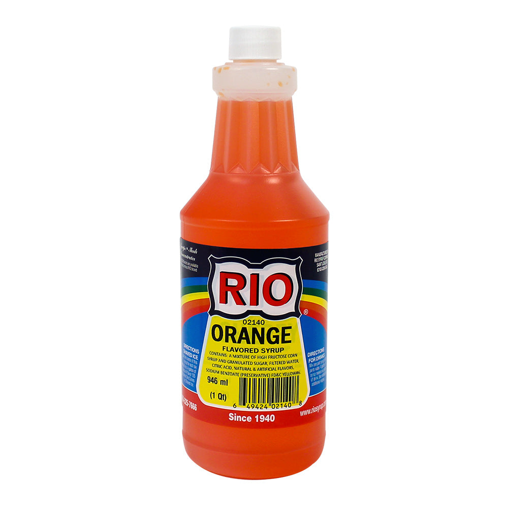 Orange Snow Cone Syrup - Quart (EACH)