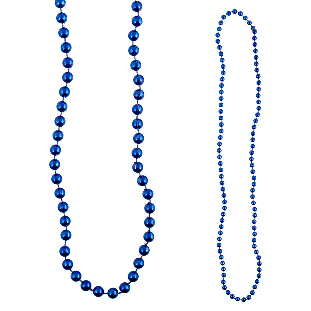 Beads - Blue Round 7mm Premium Grade A 33" (144 PACK)