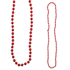 Beads - Red Round 7mm Premium Grade A 33"(144 PACK)