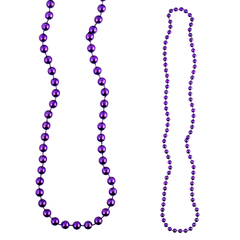 Beads - Purple Round 7mm Premium Grade A 33" (144 PACK)