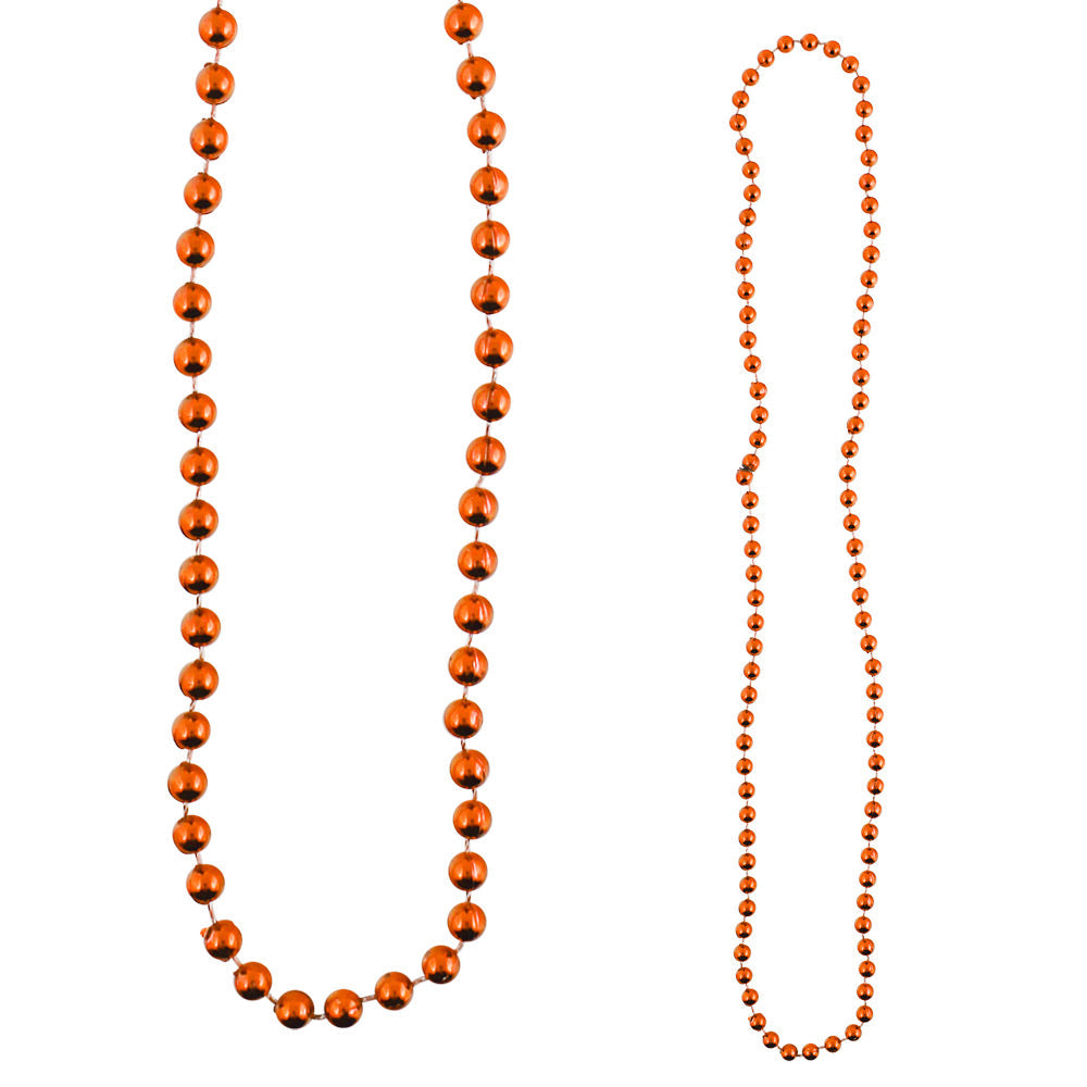 Beads - Orange Round 7mm Premium Grade A 33" (144 PACK)