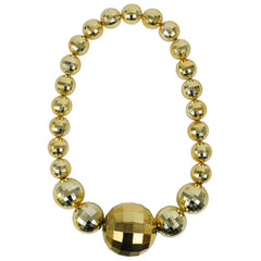Beads - Jumbo 40-100mm Gold Globes 36" (EACH)