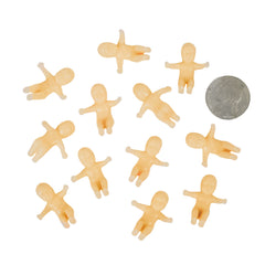 Mardi Gras Plastic Babies .75" (DZ)