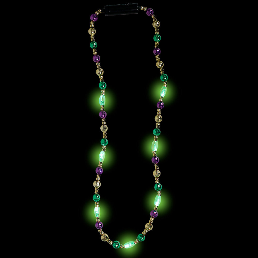 Beads - Light Up Mardi Gras 32" (EACH)