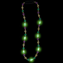Beads - Light Up Mardi Gras 32" (EACH)