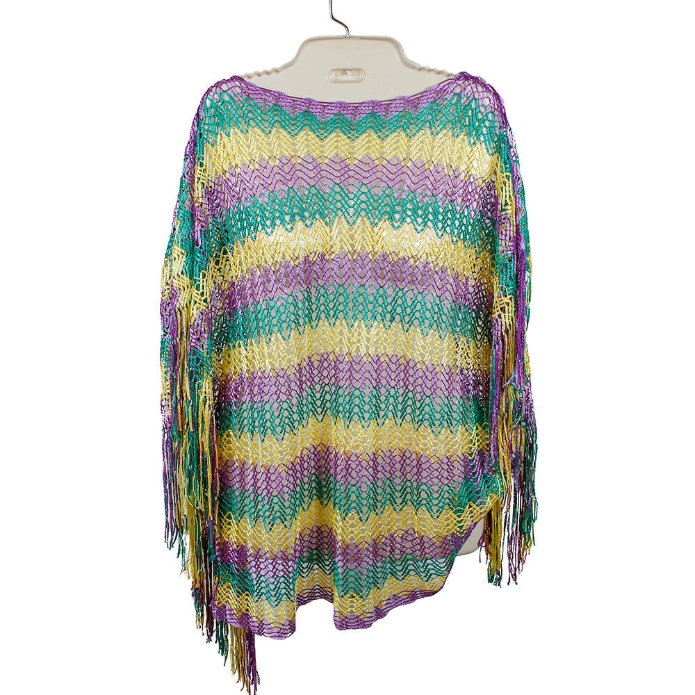 Mardi Gras Shawl - Loose Weave (EACH)
