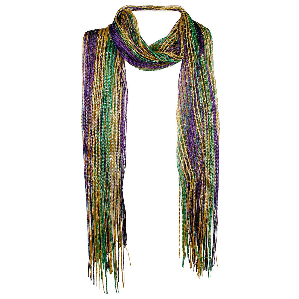 Mardi Gras Scarf (EACH)