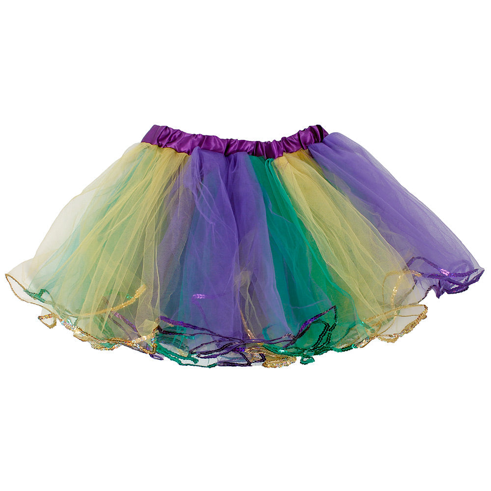 Mardi Gras Tutu With Trim (EACH)