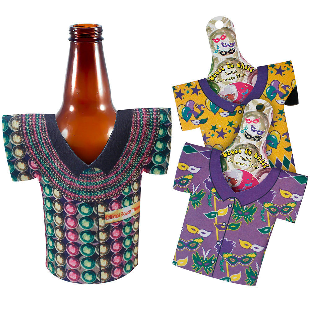 Mardi Gras Bottle Coolers (EACH)