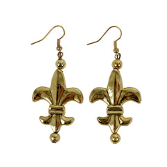 Fleur De Lis Earrings 2" (EACH)