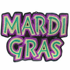 Mardi Gras Wall Plaque 28" (Local Pickup Only) (EACH)