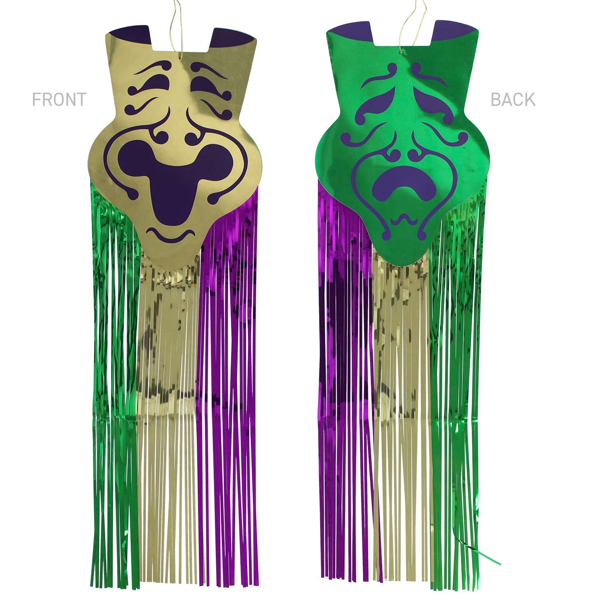 Mardi Gras Wind Waver 38" (EACH)