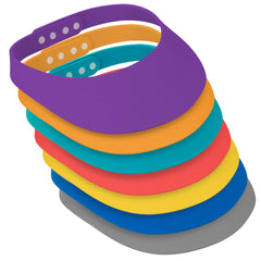 Adjustable Foam Visor - Color Assortment (DZ)