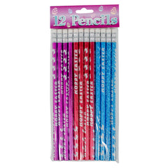 Easter Pencil Assortment 7.5" (DZ)