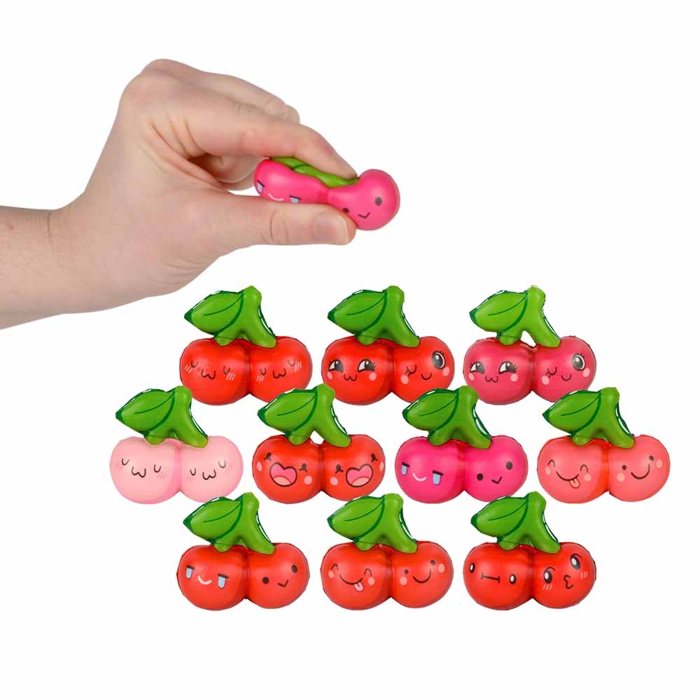 Micro Squish Cherry Assortment 2" (50 PACK)