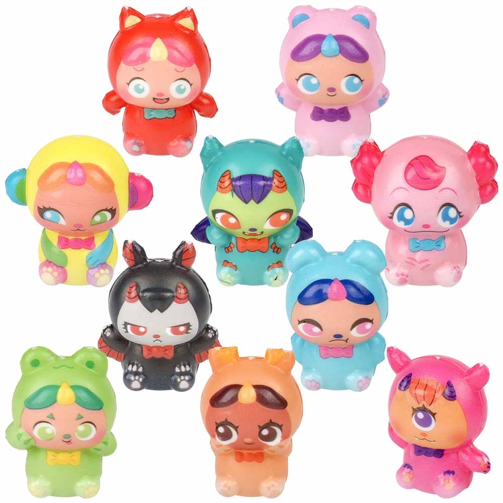 Micro Squish Doll Assortment 2" (50 PACK)