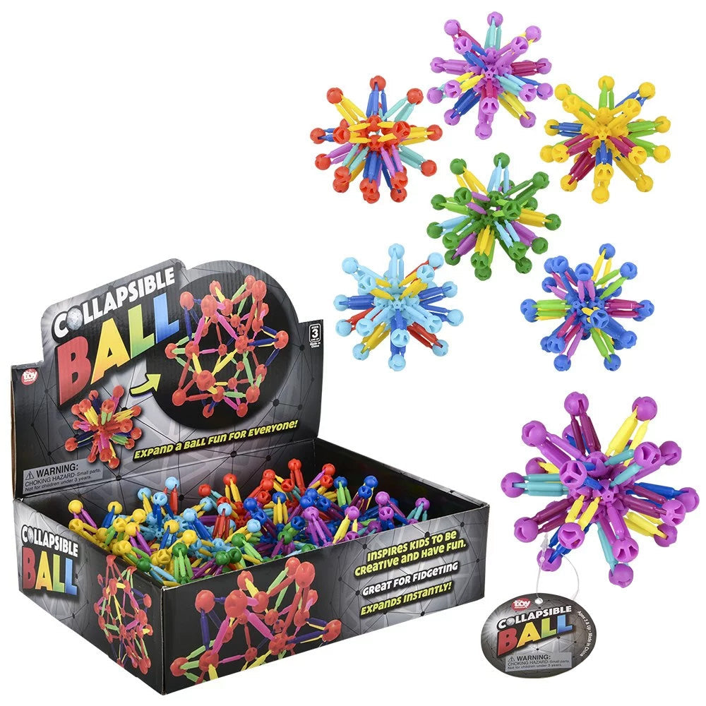 Mini Collapsible Ball Assortment 3" (DZ)