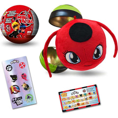 Miraculous MiraBall Mystery Expandable Maxi Plush 4" (EACH)