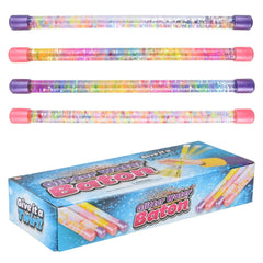 Glitter Water Baton Assortment 12" (DZ)