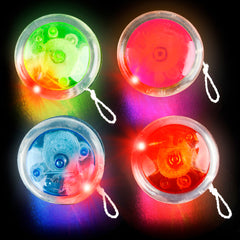 Light Up Sporting Yo-Yo Assortment 2.25" (DZ)