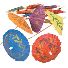 Paper Cocktail Umbrella Assortment 3.5" (144 PACK)