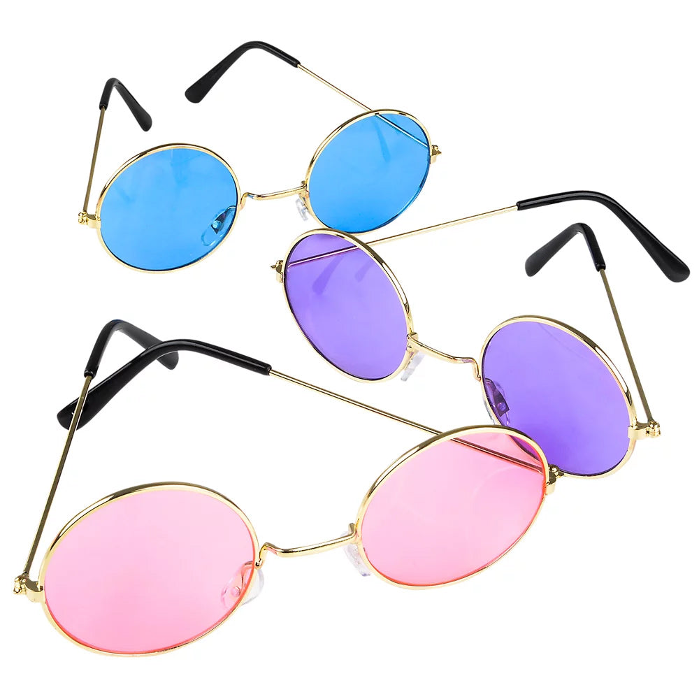 Round Color Lens Sunglasses Assortment (DZ)